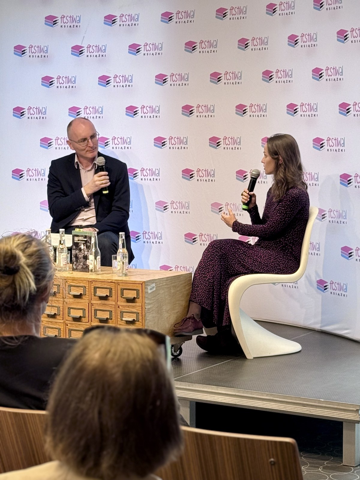 Martyna Wojtkowska podczas spotkania na Festiwalu Książki w Opolu